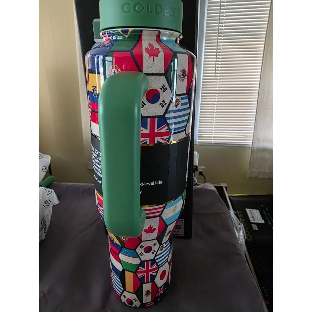 Coldest Limited Edition 46oz World Stage Water Bottle